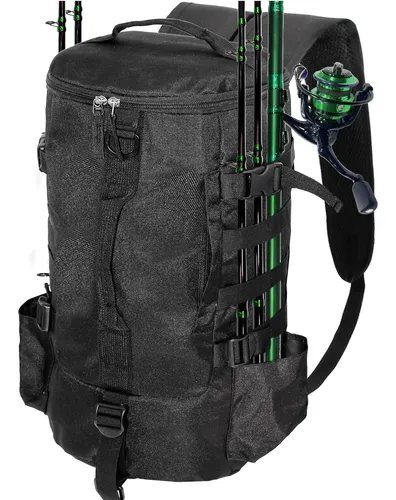 Mochila de pesca com suporte para equipamentos: análise completa