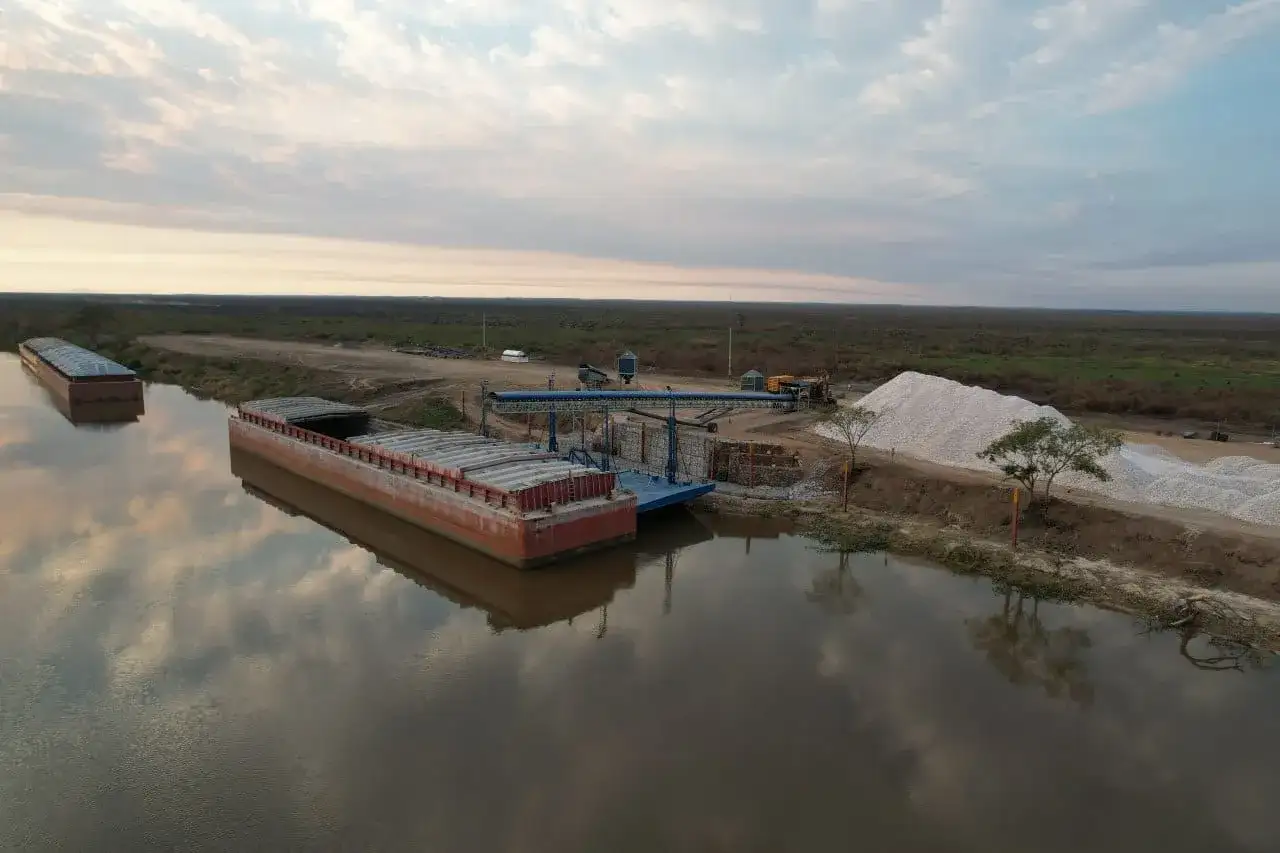 Rio Paraguai na Bolívia