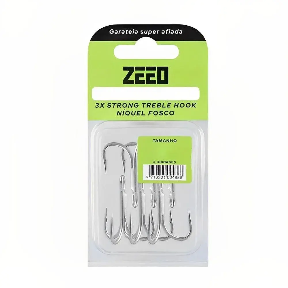 Anzol Maruri Zeeo Strong 3X garatéia