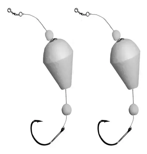 Kit de 2 boias Correa Fish para pesca de superfície com pão