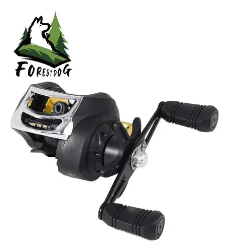 Foto de Forestdog 17 Rolamentos preto e dourado