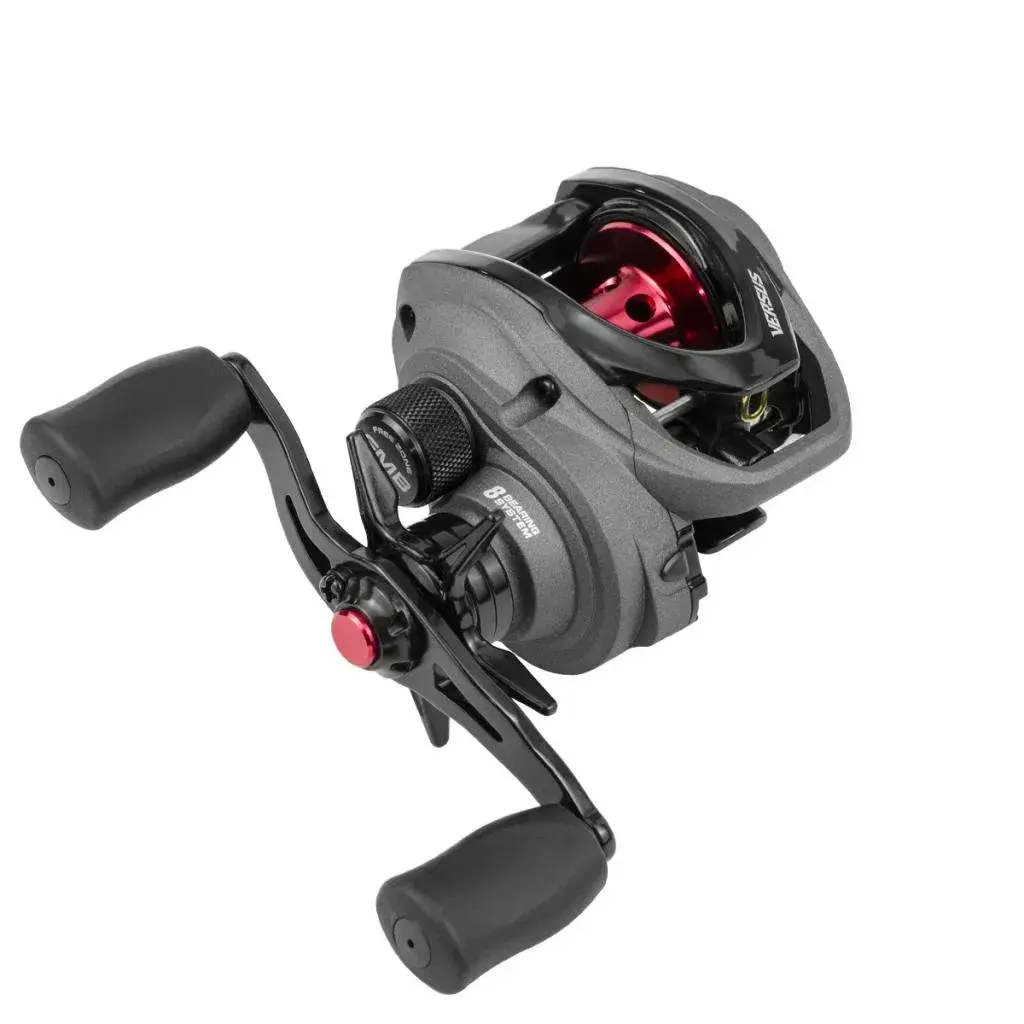 Carretilha de perfil baixo Marine Sports Versus GTS 8000 com manivela de alumínio