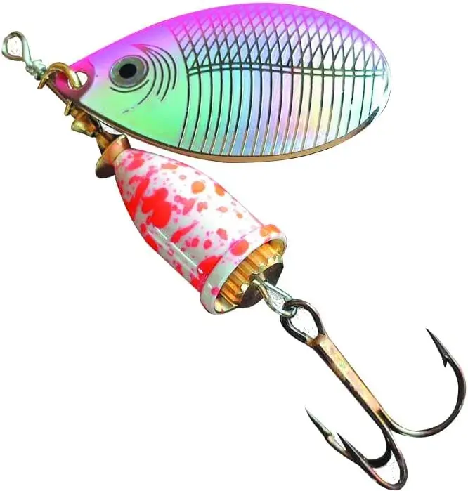 Spinner Marine Sports Special Spinner Laser com lâmina holográfica e garatéia
