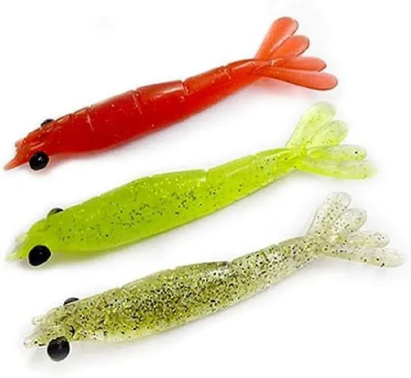 Monster 3x Ultrasoft Camarão 7,5cm