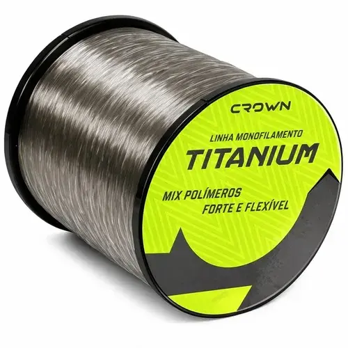 Carretel de linha Crown Titanium com 500 metros