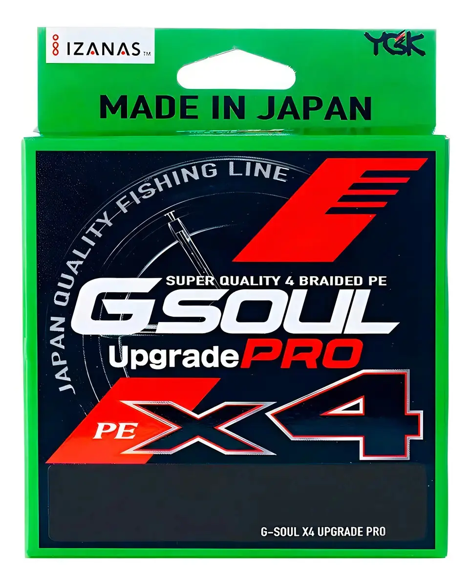 Carretel de linha multifilamento YGK G-Soul Upgrade Pro PE X4