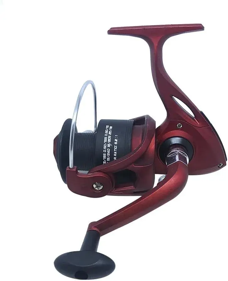 Molinete Nautika Rubi G2 6000 vermelho e preto