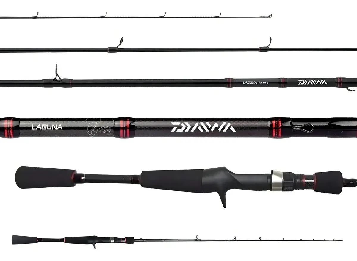 Vara Daiwa Laguna para carretilha