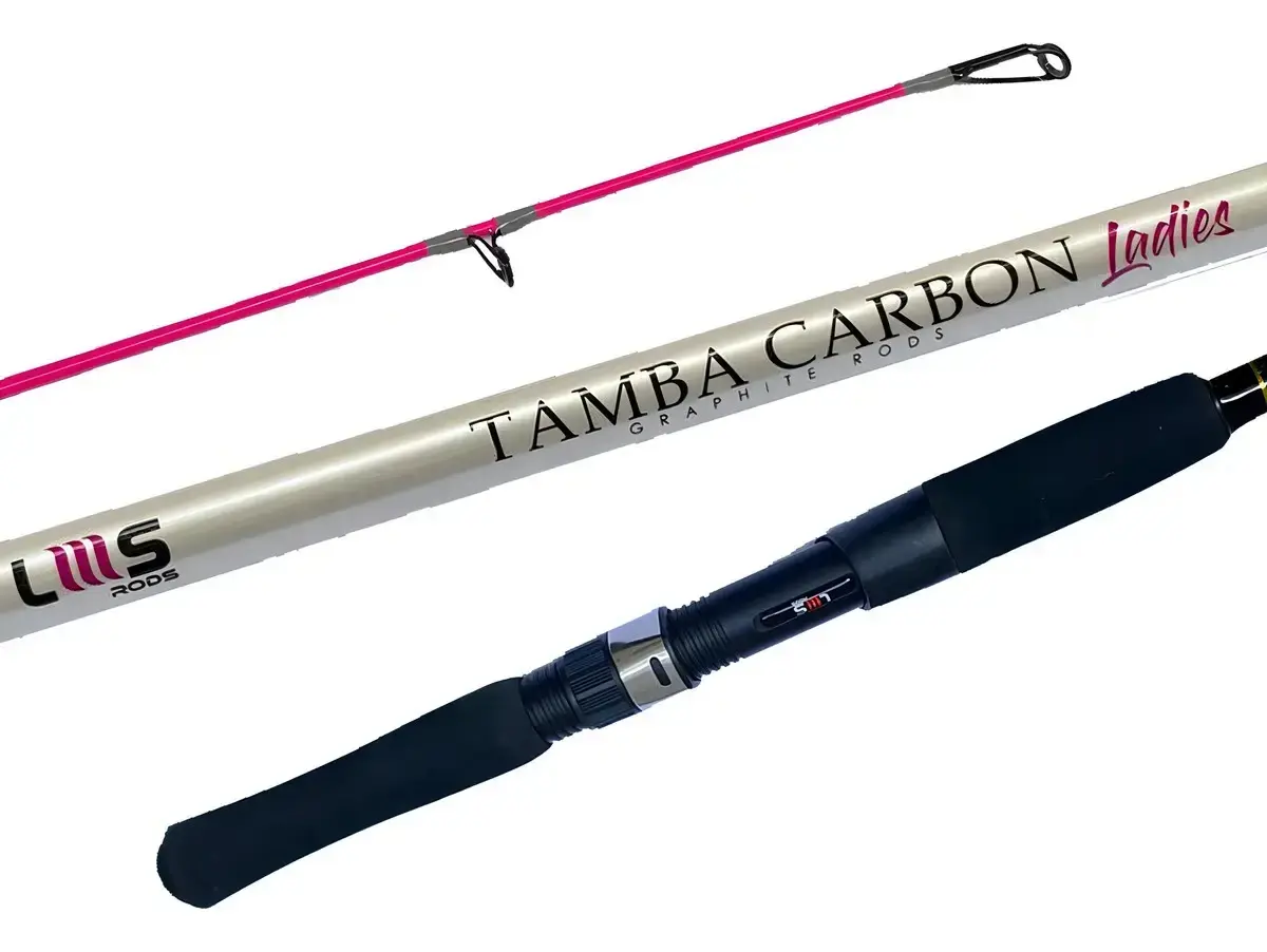 Foto da vara Lumis Tamba Carbon Ladies para carretilha