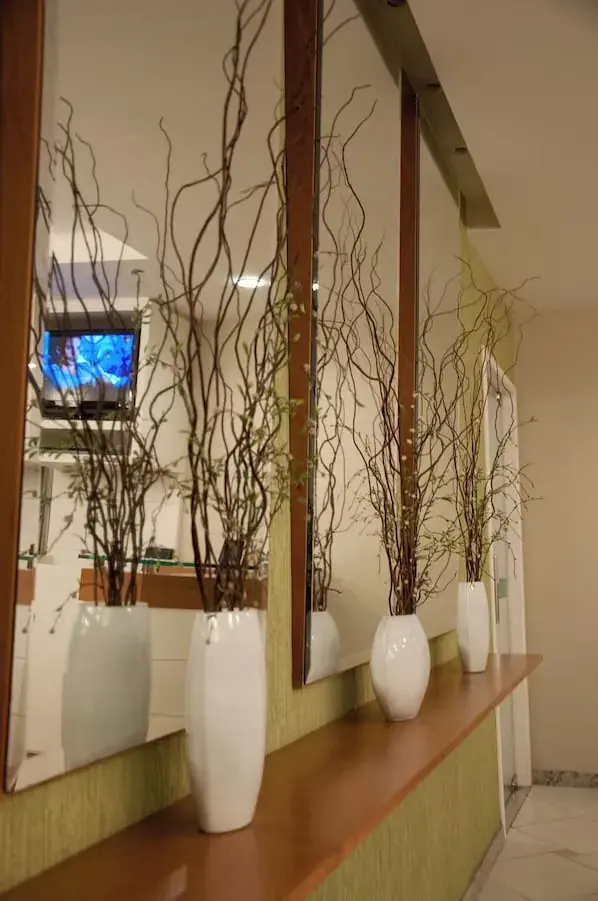 Fachada do Hotel Linhatur, em Linhares