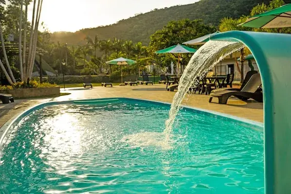 Fachada do Hotel Sandrini, em Tubarão