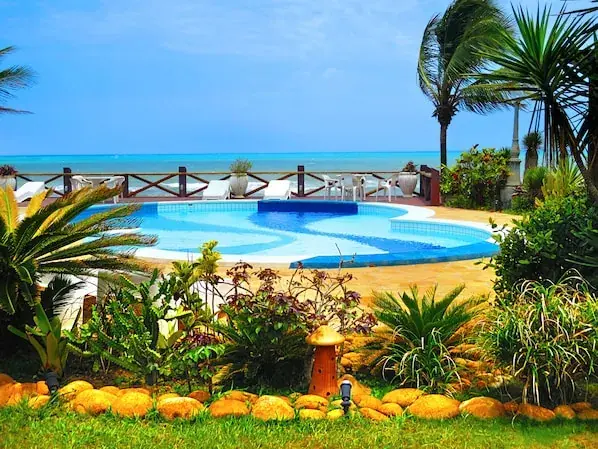 Fachada da Pousada do Mar, em Ilhéus