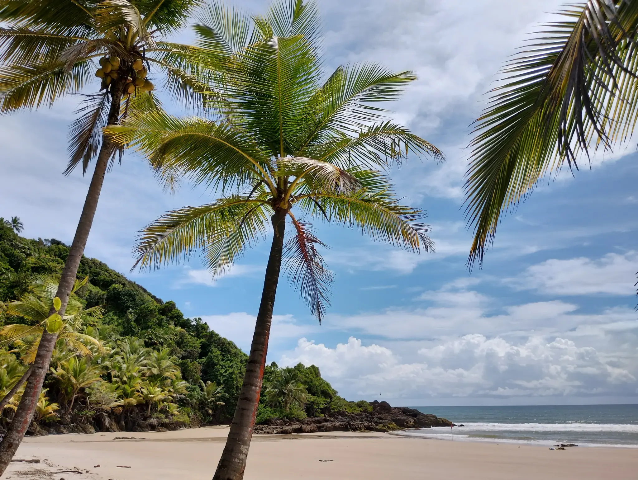 Praia de Itacaré, no litoral sul da Bahia