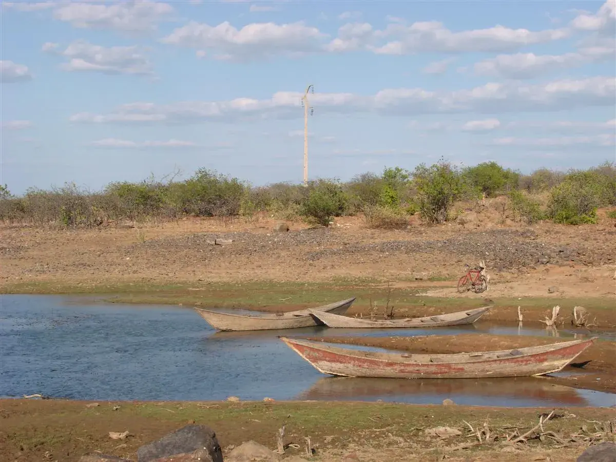 Represa de Itaparica, destino de pesca de barco e de margem, Bahia
