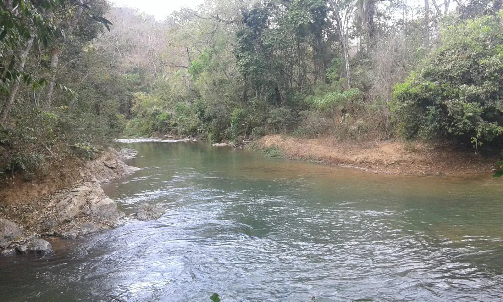 Rio Maranhão, norte de Goiás