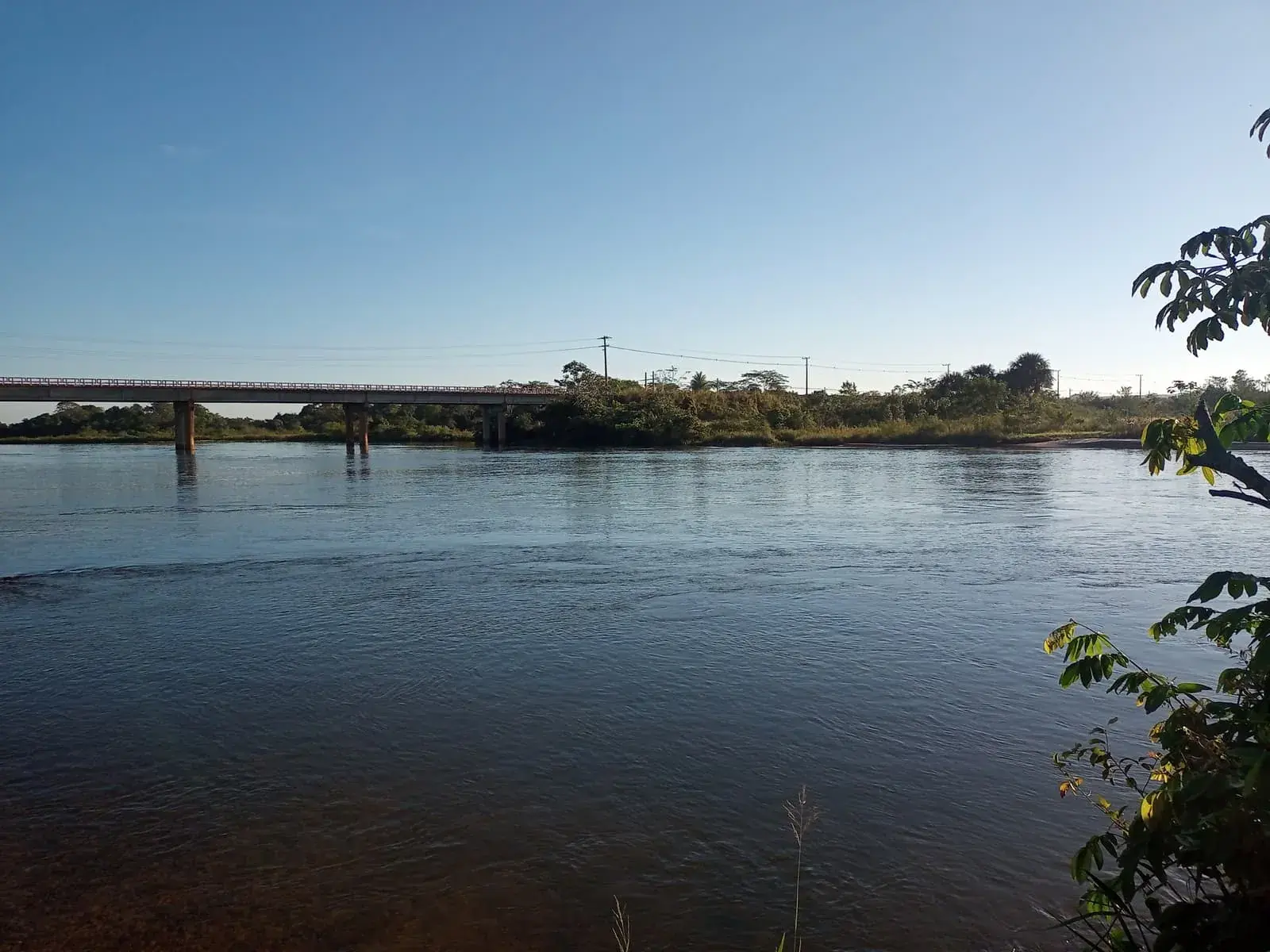 Rio Verde entre Brasilândia e Três Lagoas (MS)