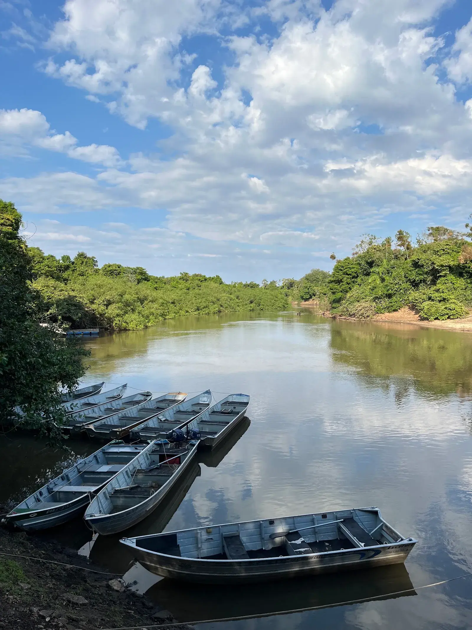 Pesqueiro Primavera na zona rural de Miranda, Mato Grosso do Sul