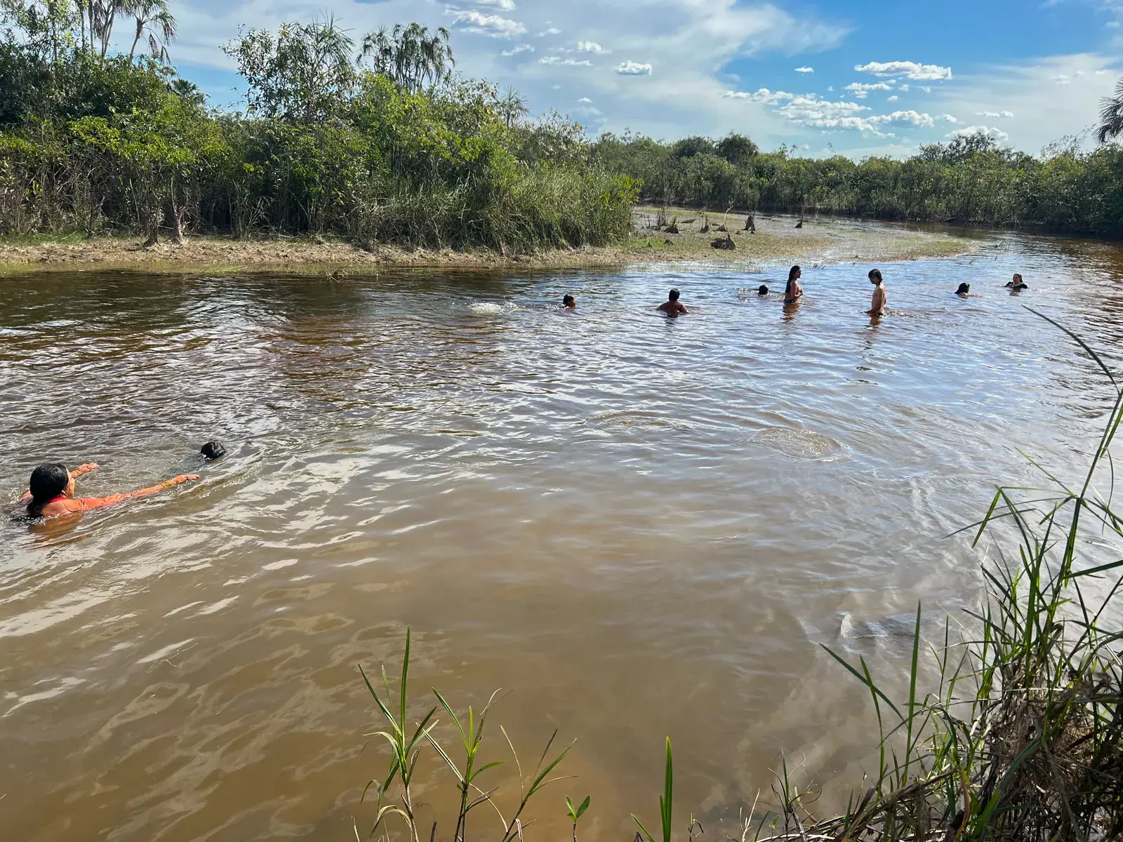 Rio Mira-sol, afluente do Xingu, no Mato Grosso