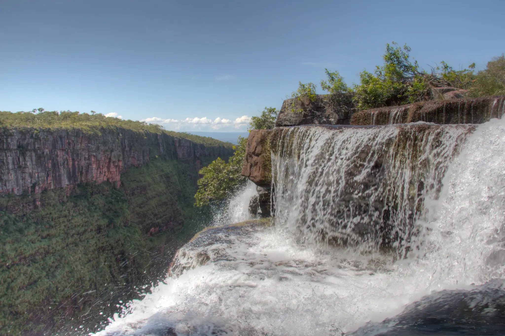 Cachoeira do Jatobá, no Parque Estadual da Serra de Ricardo Franco, Mato Grosso