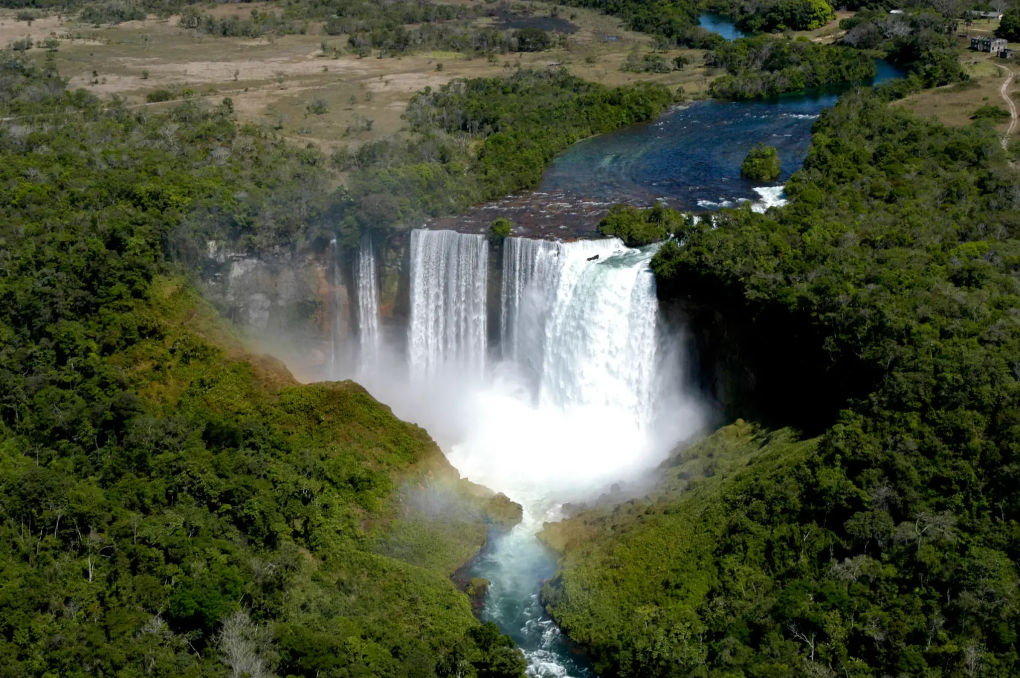Salto Utiariti, na Chapada dos Parecis, Mato Grosso