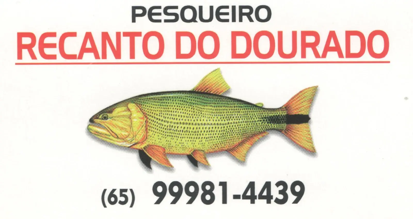 Pesqueiro Recanto do Dourado no distrito da Guia, Cuiabá