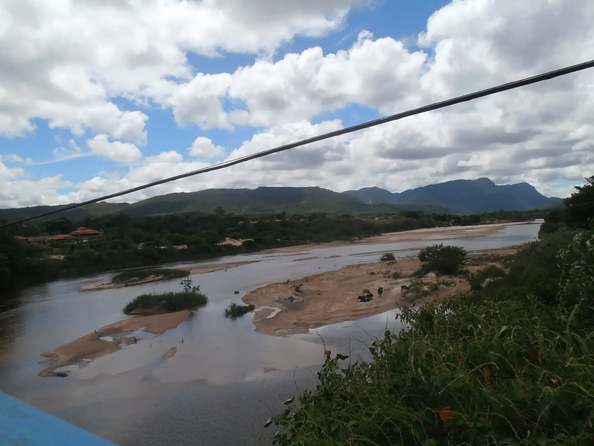 Rio Jequitinhonha em Mendanha, Diamantina, Minas Gerais