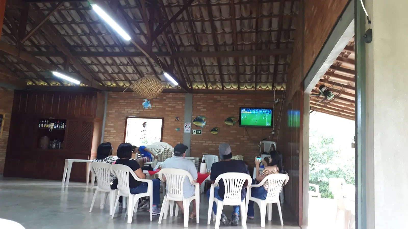 Pesqueiro Roda D'Água, na zona rural de Lavras, Minas Gerais