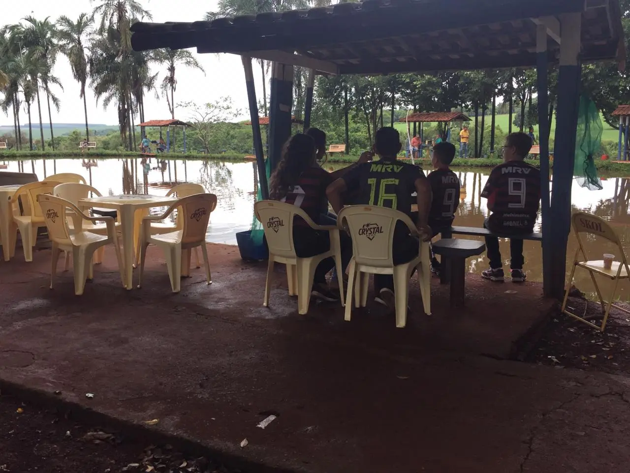 Pesque e Pague Olhos d'Água, na BR-365, em Uberlândia
