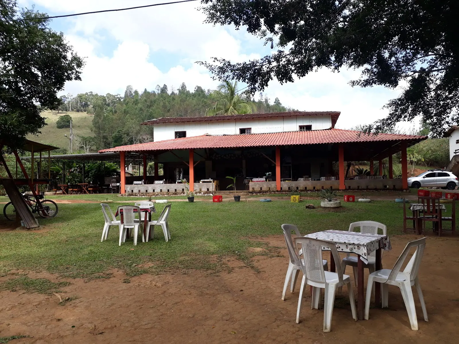 Pesque e Pague Massambará, na zona rural de Cataguases, Minas Gerais