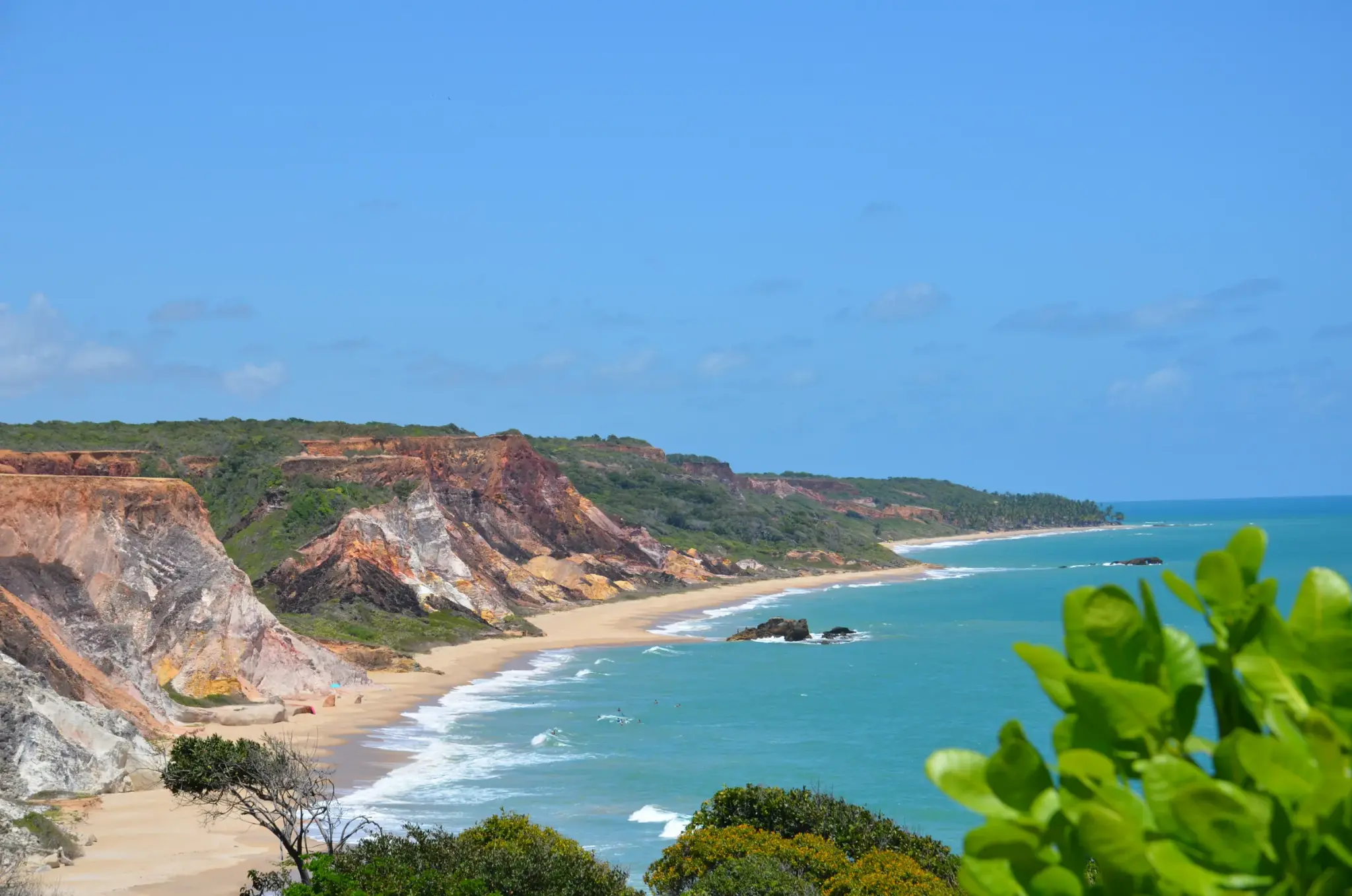 Praia de Coqueirinho, no litoral sul da Paraíba