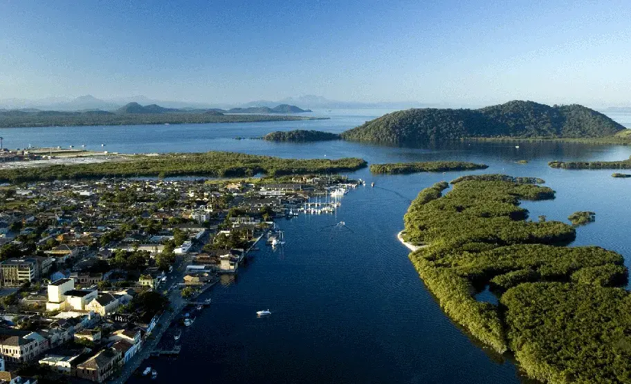 Baía de Paranaguá, maior complexo estuarino do sul do Brasil