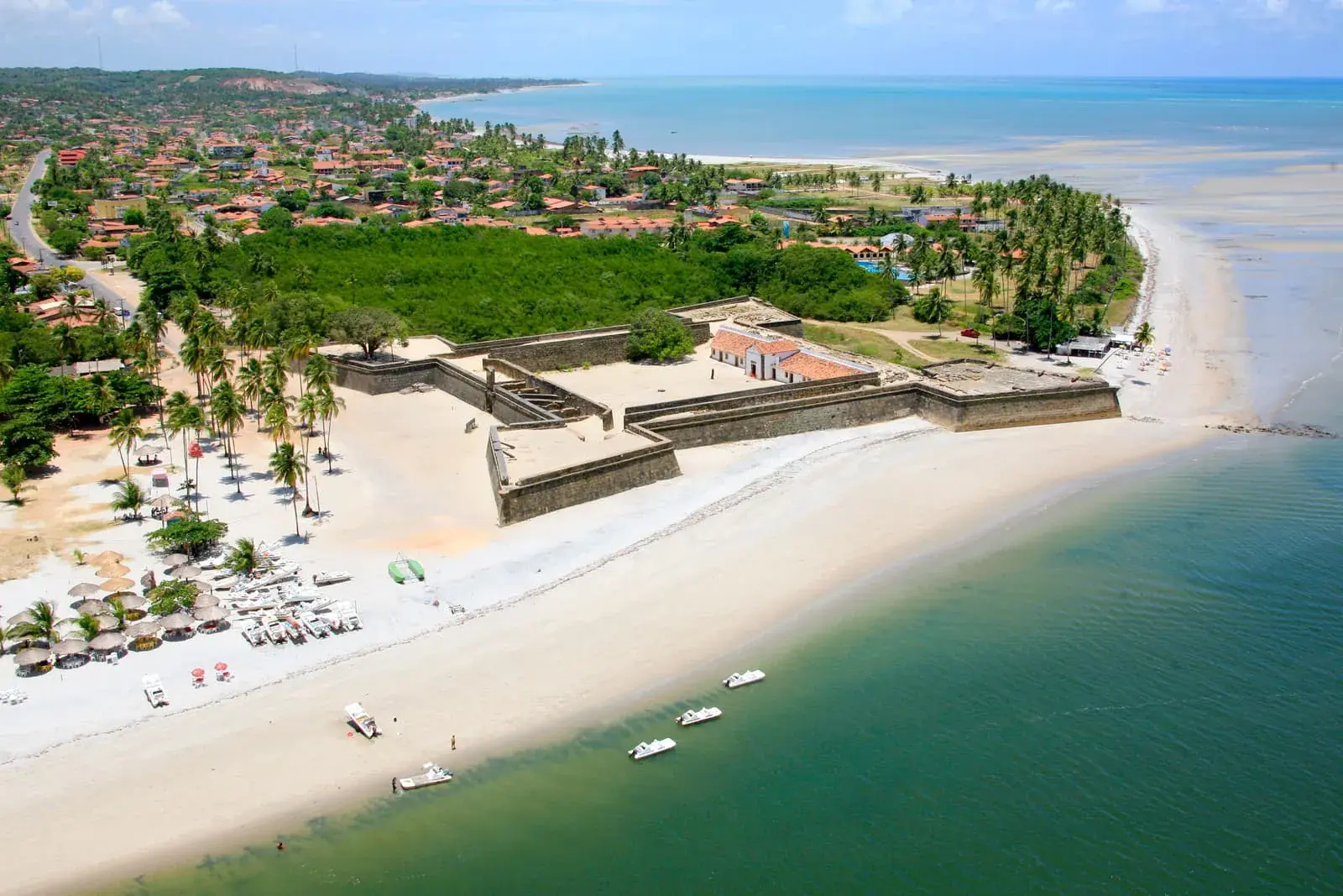 Praia do Forte Orange, Ilha de Itamaracá, Pernambuco