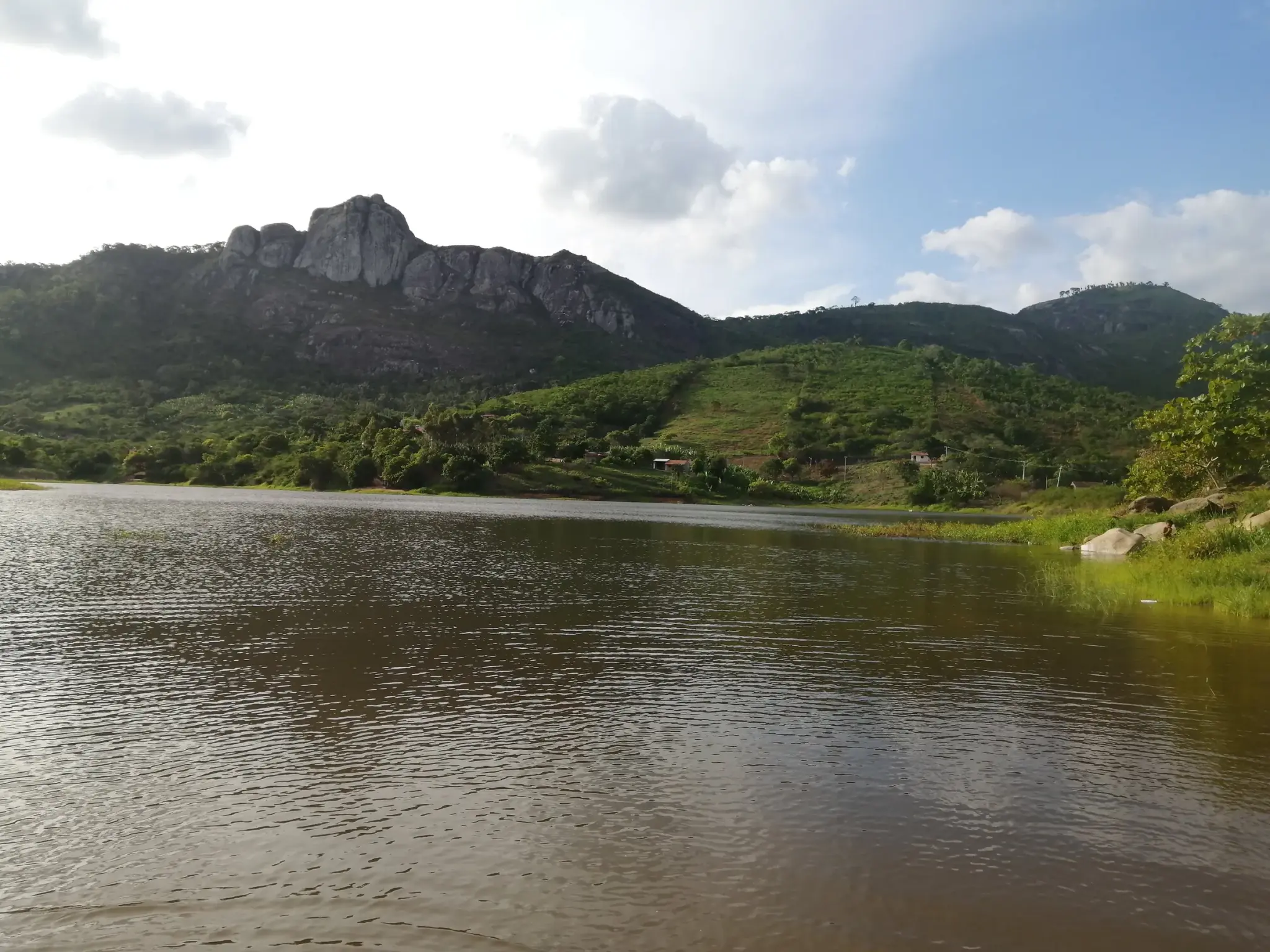 Barragem de Tabocas, em Belo Jardim, em Pernambuco