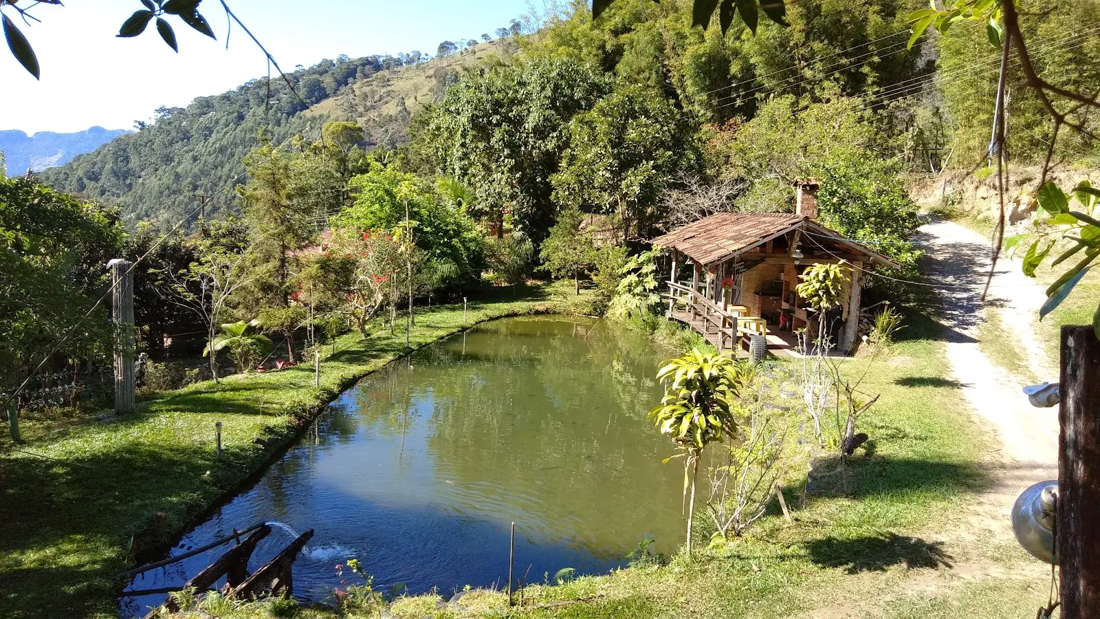 Pesque e Pague Sítio Maravilha, no distrito de Benfica, Nova Friburgo