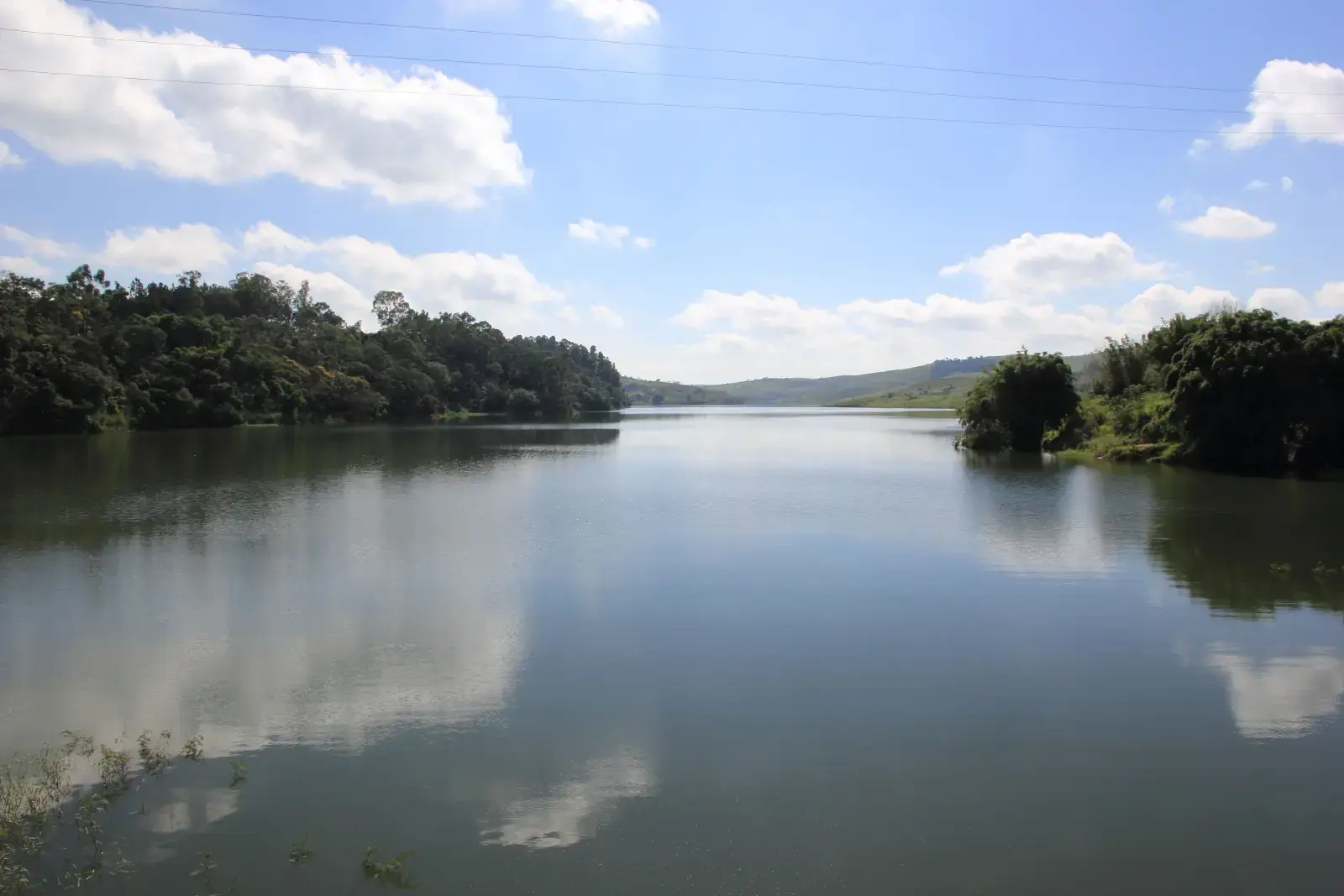 Represa do Funil, destino de pesca de barco e de margem, Rio de Janeiro