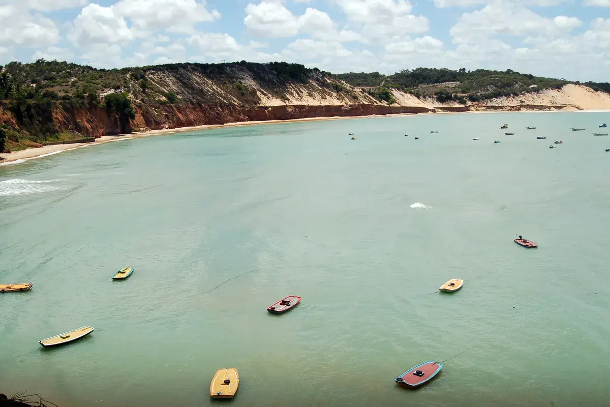 Praia de Baía Formosa, no litoral sul potiguar