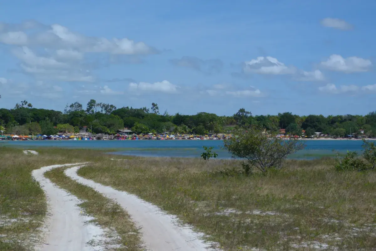 Águas da Lagoa do Bonfim, em Nísia Floresta, no Rio Grande do Norte