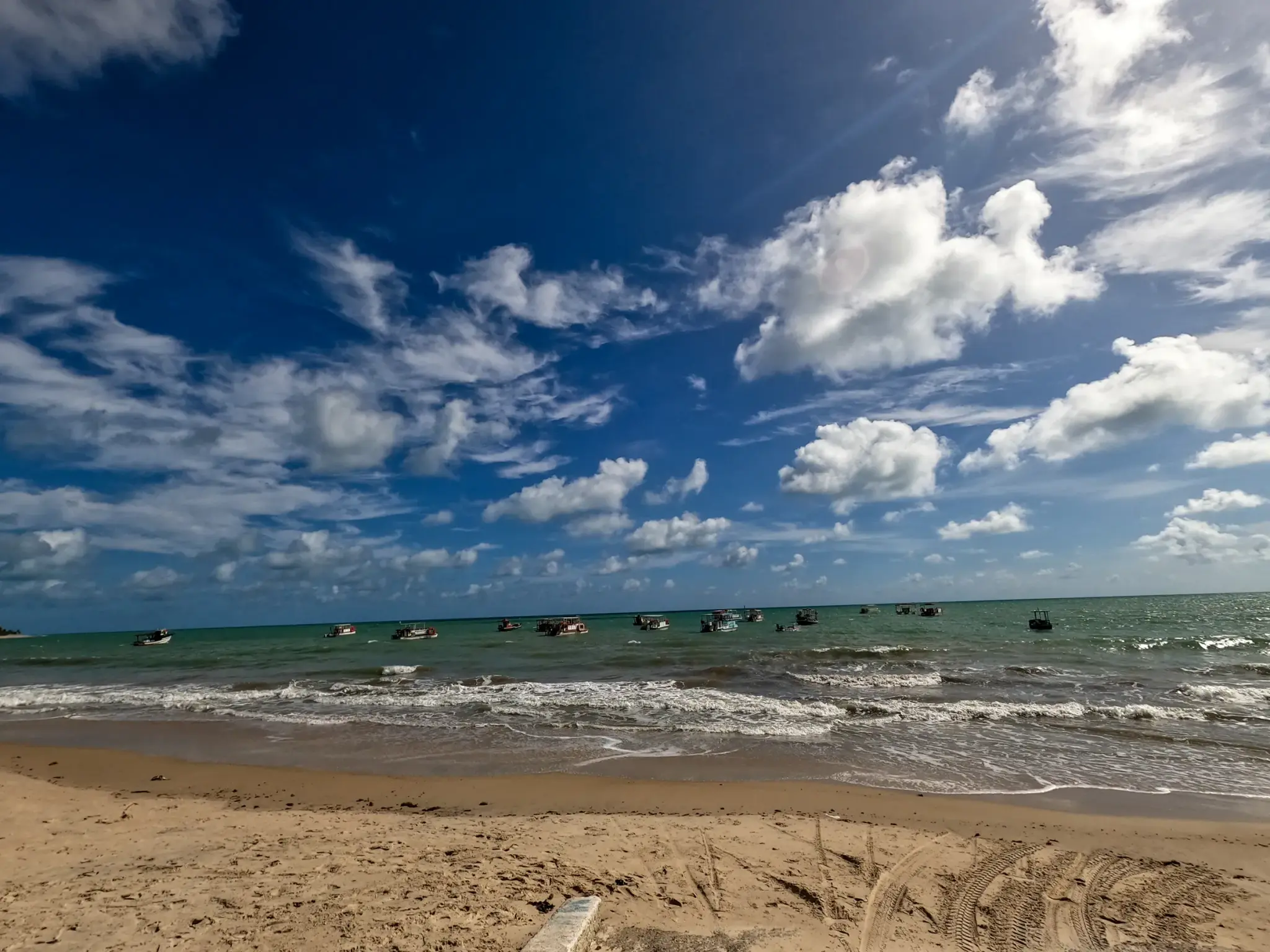 Praia de Maracajaú, em Maxaranguape, no Rio Grande do Norte