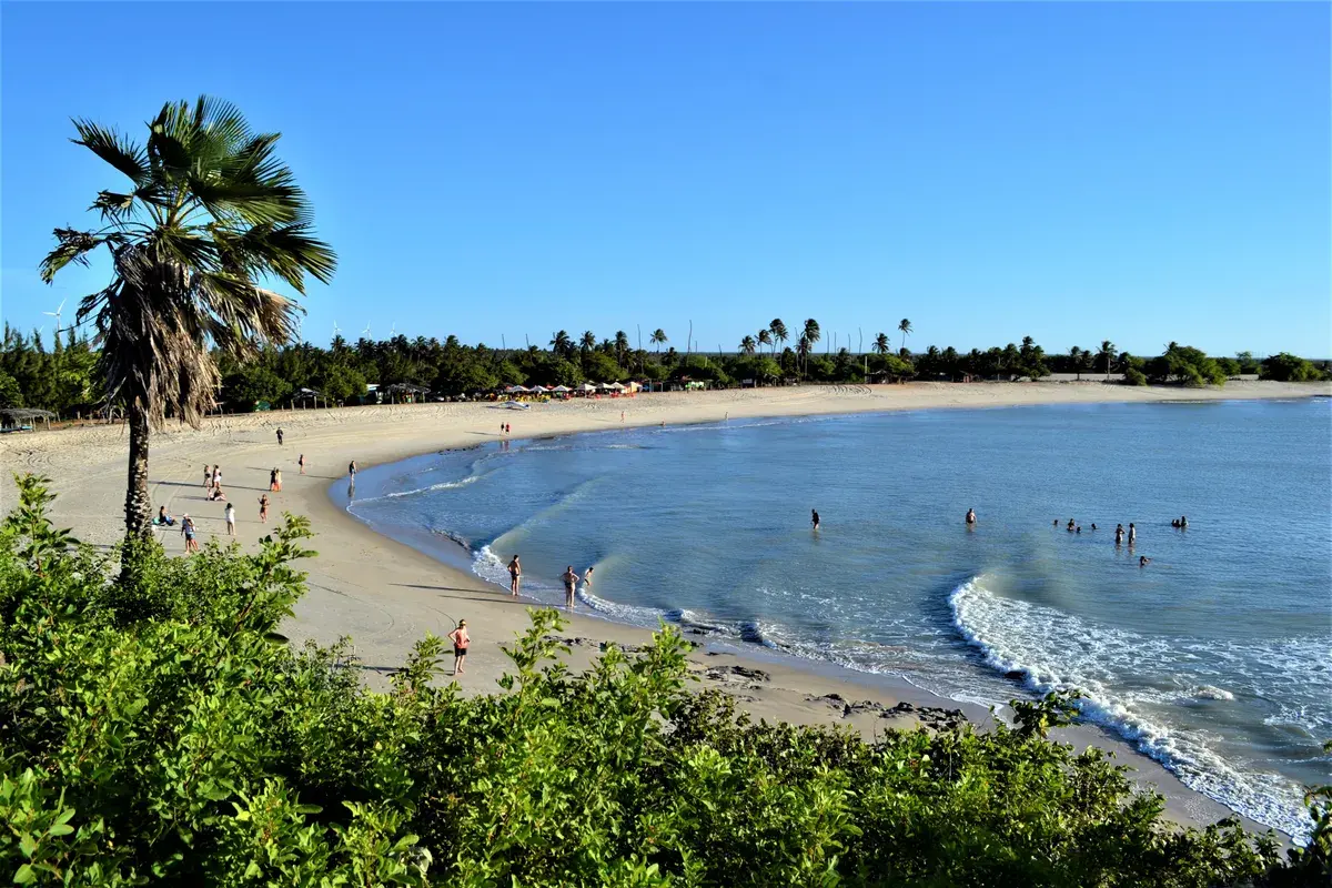 Praia de São Miguel do Gostoso, no Rio Grande do Norte