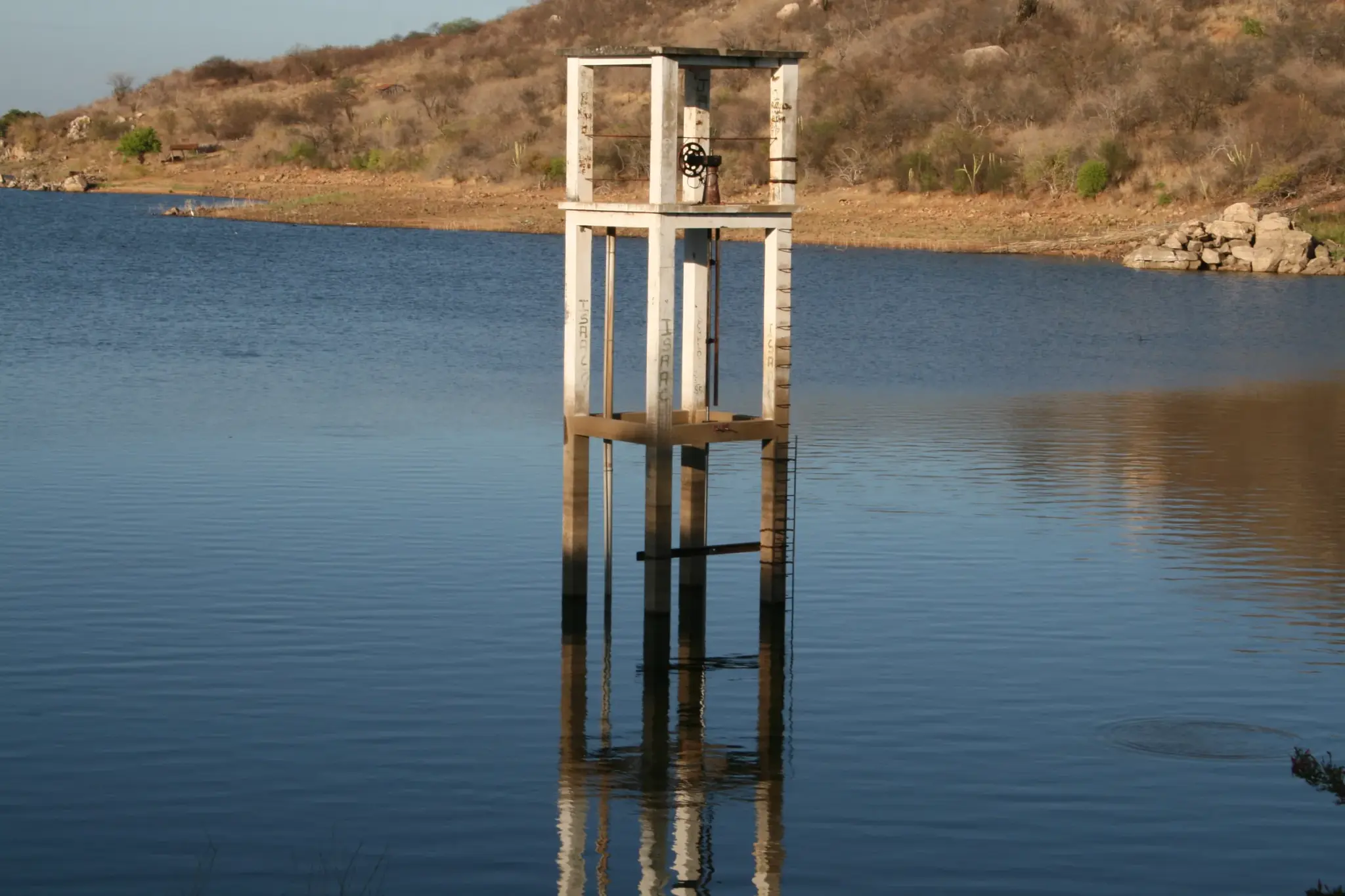 Açude Sabugi, em São João do Sabugi, Rio Grande do Norte