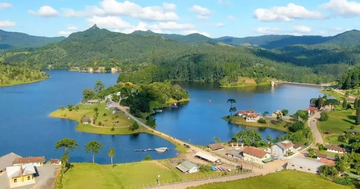 Rio dos Cedros, em Santa Catarina