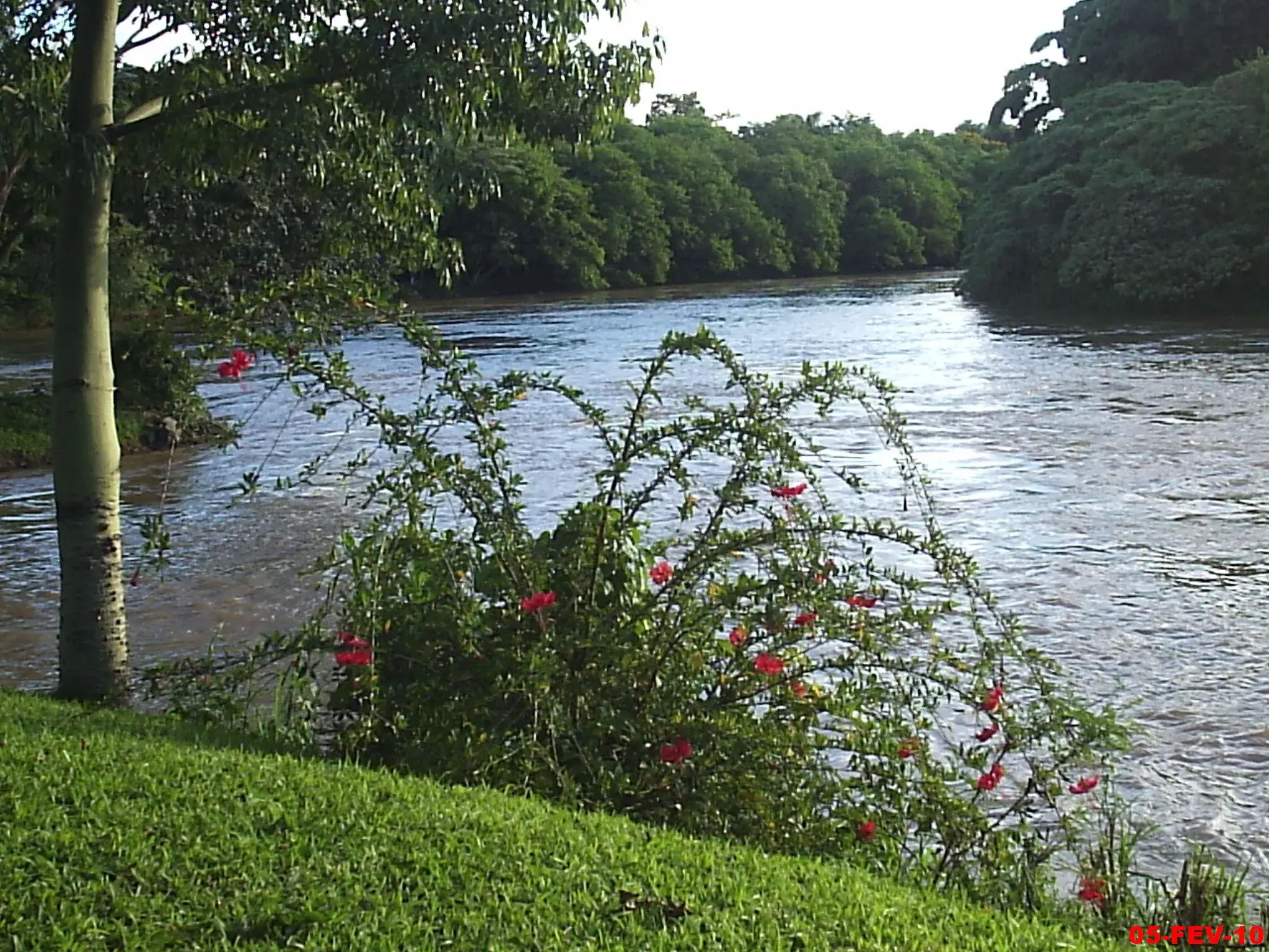 Rio Pardo visto das margens em São Paulo