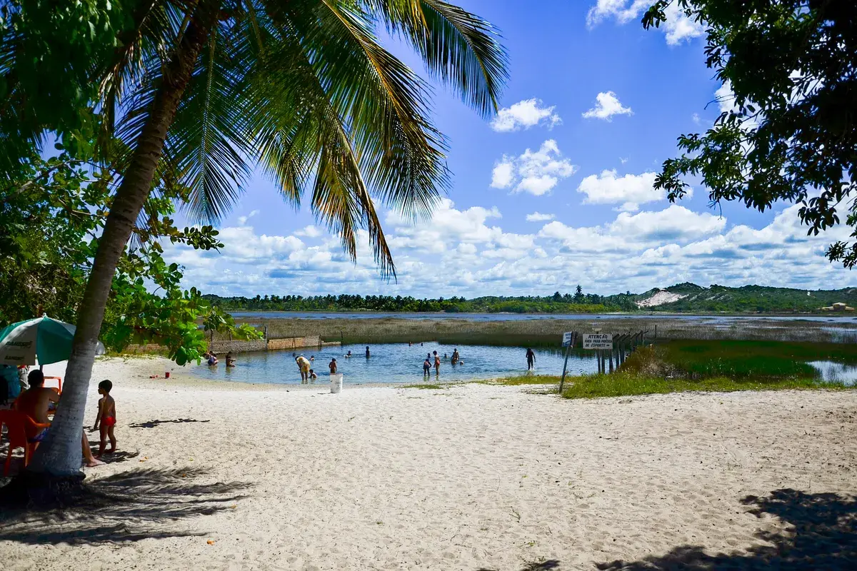 Lagoa dos Tambaquis, no litoral norte de Sergipe