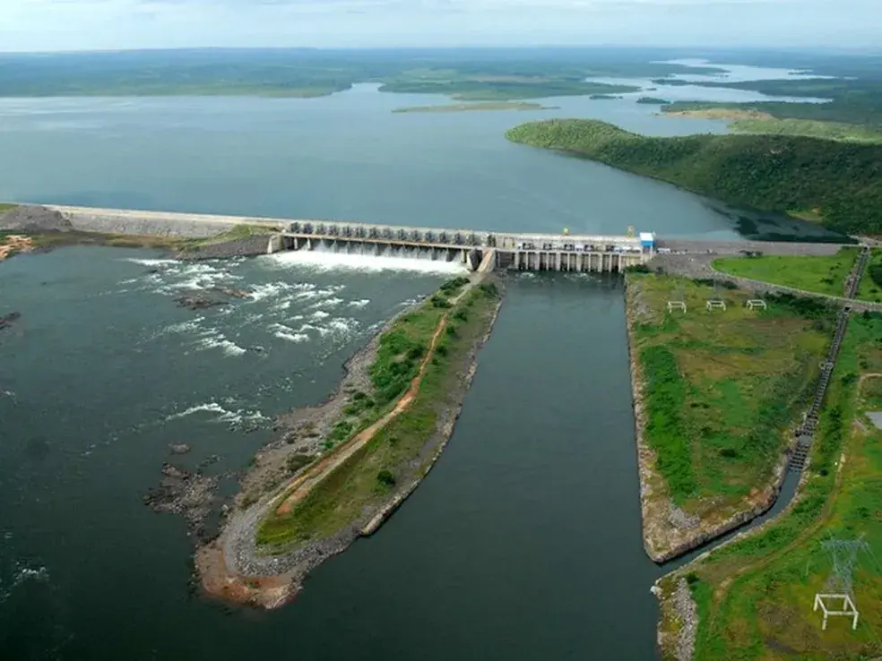 Represa Luís Eduardo Magalhães (Usina de Lajeado), Rio Tocantins