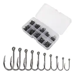 Minymix Kit 600 Anzóis Aço Carbono (3-12)