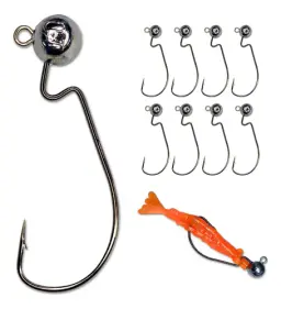 Kaiçara Mix Jig Head Offset EWG Kit 10 unidades