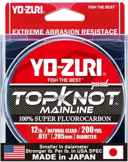 Yo-Zuri Topknot Fluorocarbono 200 Jardas